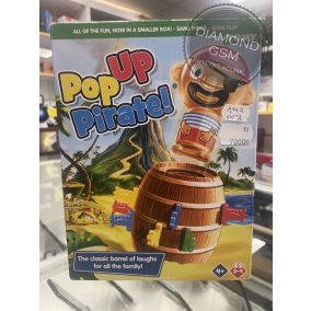   HasbroTomy Kalóz a hordóban társasjáték BONTOTT HIÁNYTALAN