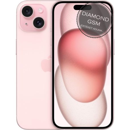 Apple iPhone 15 128GB Rózsaszín