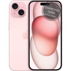 Apple iPhone 15 256GB Rózsaszín