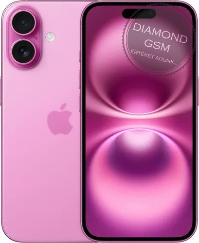 Apple iPhone 16 Plus 256GB Rózsaszín