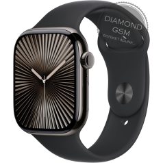   Apple Watch Series 10 42mm GPS+Cellular, Titán - Sportszíjjal