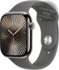 Apple Watch Series 10 46mm GPS+Cellular, Titán - Sportszíjjal