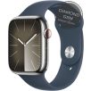   Apple Watch Series 9 41mm GPS+Cellular, Rozsdamentesacél - Sportszíjjal