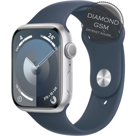 Apple Watch Series 9 41mm GPS, Alumíniumtok - Sportszíjjal