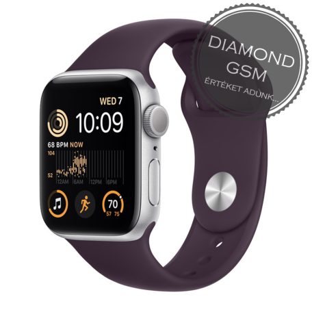 Apple Watch SE 40mm, GPS, Alumíniumtok - Sportszíjjal
