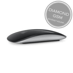 Apple Magic Mouse - Fekete Multi-Touch felület