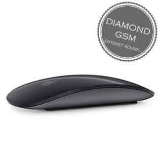 Apple Magic Mouse - Fekete Multi-Touch felület