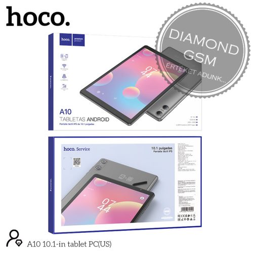 HOCO A10 10,1" 8/256GB Szürke TAB
