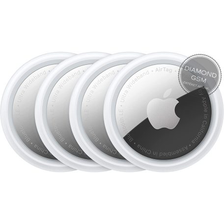 APPLE AirTag bluetooth nyomkövető 4db