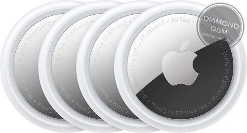 APPLE AirTag bluetooth nyomkövető 4db