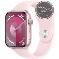   Apple Watch Series 9 41mm Pink Alumíniumtok Light Pink Sportszíjjal MR953