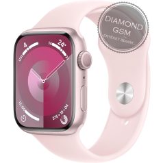   Apple Watch Series 9 45mm Pink Alumíniumtok Light Pink Sportszíjjal 