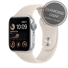   Apple Watch SE  2023 40mm Csillagfény  Alumíniumtok, Csillagfény sportszíjjal