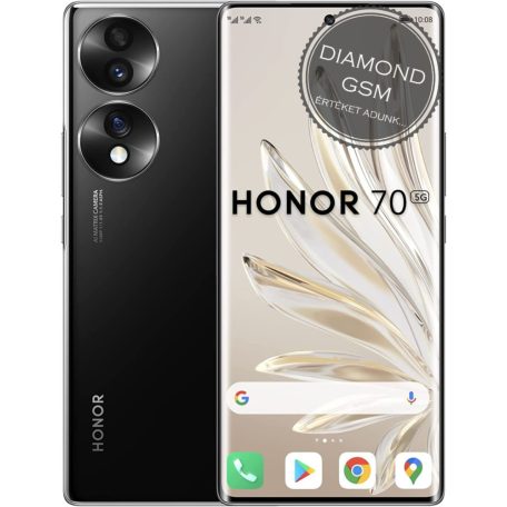 Honor 70 5G 256GB Dual Fekete