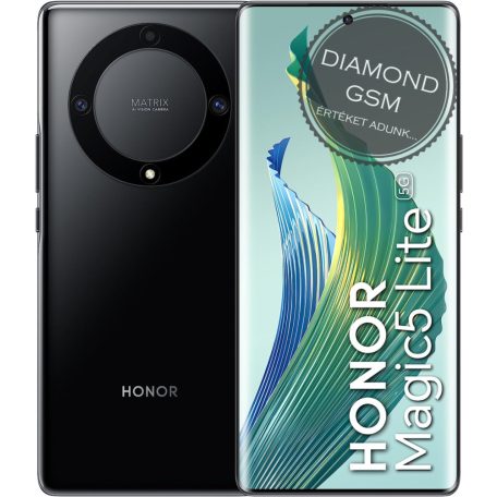 Honor Magic5 Lite 5G 128GB Dual Fekete