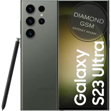 Samsung S918 Galaxy S23 Ultra 5G 256GB Dual Zöld