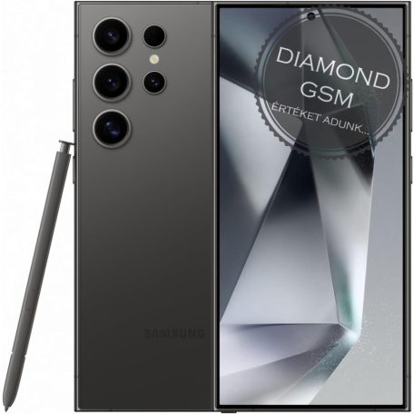 Samsung S928B/DS S24 Ultra 5G 256GB 12GB Dual Titanium Fekete