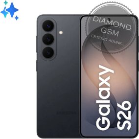 Samsung S942B/DS S26 5G 512GB 12GB Dual Fekete