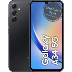 Samsung A346B Galaxy A34 5G 6/128GB Dual Király Grafit