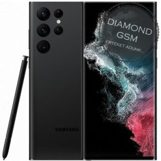 Samsung S908 Galaxy S22 Ultra 5G 128Gb Dual Fantom Fekete