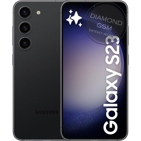 Samsung S911 Galaxy S23 5G 128GB Dual Fekete