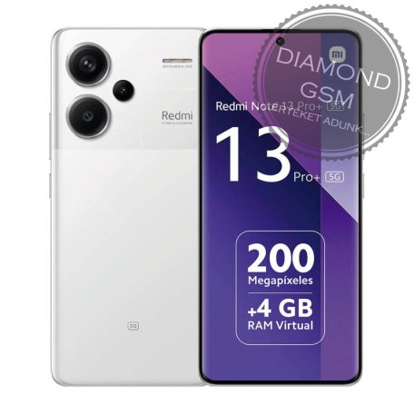 Xiaomi Redmi Note 13 Pro+ 5G 512GB/12GB Dual Fehér