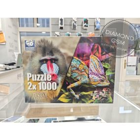 Ravensburg Puzzle 2x1000 Prémium Dzsungel Kiadás 