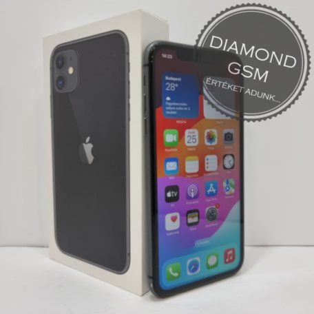 Apple iPhone 11 64GB Fekete