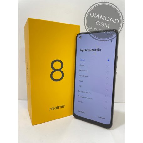 Realme 8 64GB Dual Fekete 