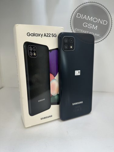 Samsung Galaxy A22 5G 64GB Dual Fekete