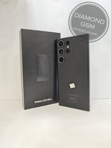 Samsung Galaxy S23 Ultra 256GB Dual Fekete